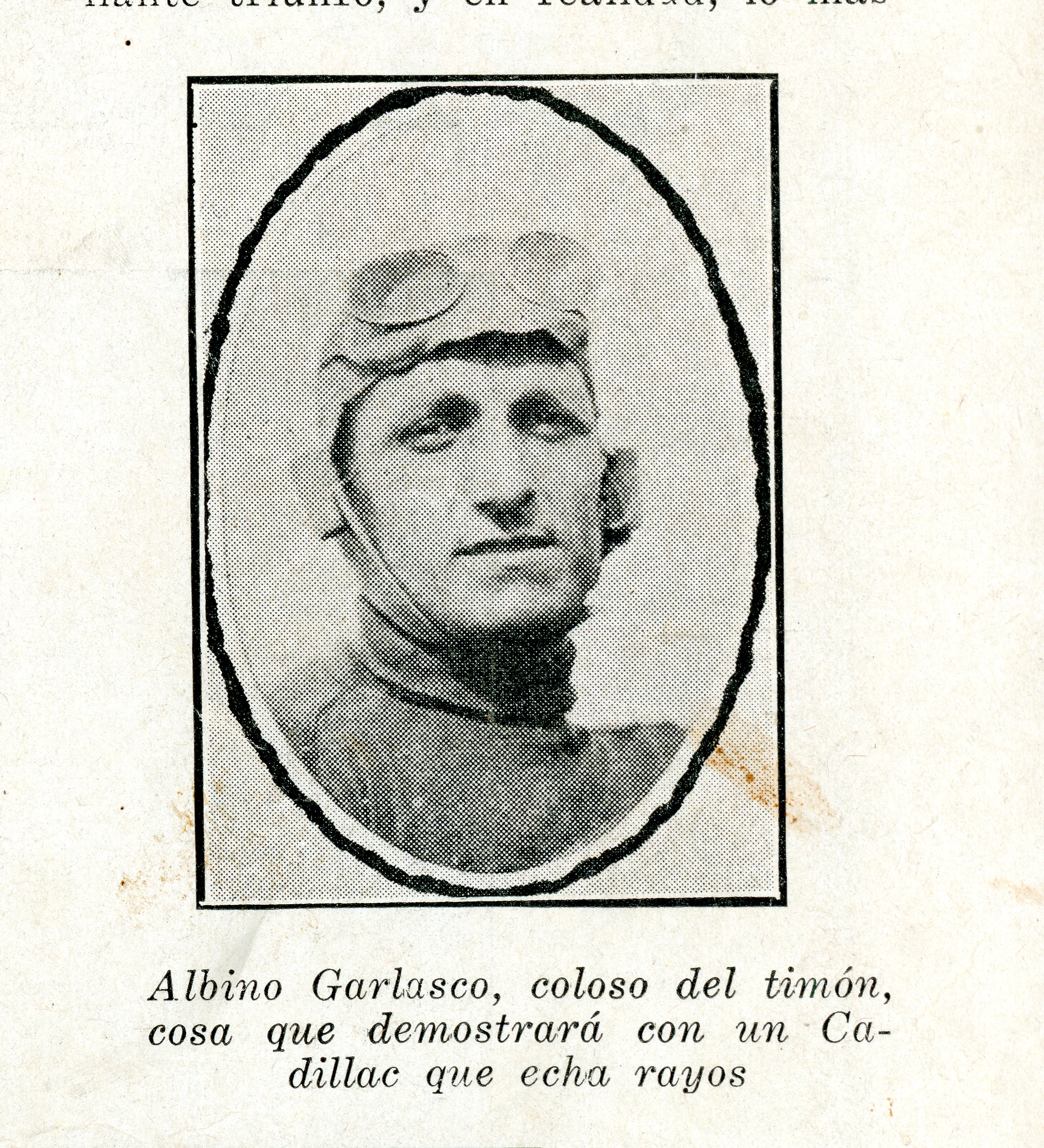 Albino Garlasco Colossus of the Wheel Portrait